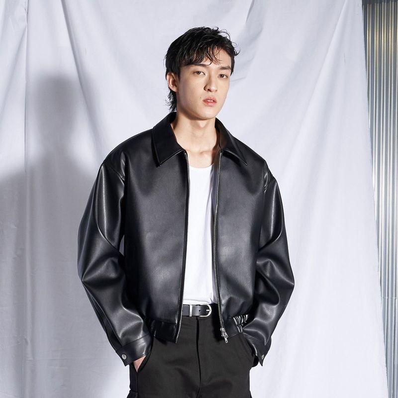 SPERONE(スペロネ)の「Oversized Banding Leather Jacket(Jackets/Outerwear)」
