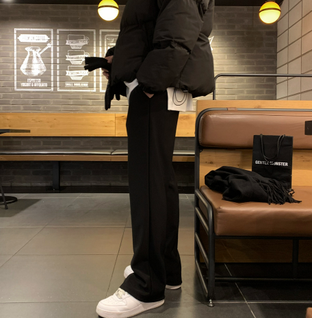 Wybird Winter Span Brushed Banding Wide Pants