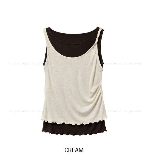 Moren Layered Twist Sleeveless
