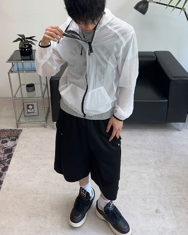 Karoon Button Bermuda Pants