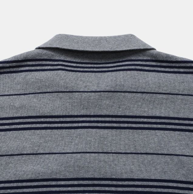 Beres Stripe Collar Knit