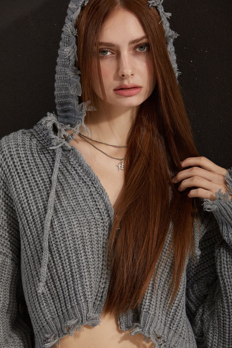 HOOD KNIT