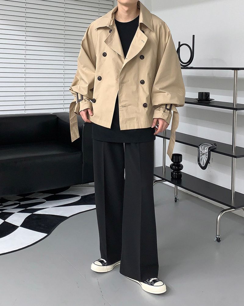 GM Balloon Short Trench Jacket (2 colors)
