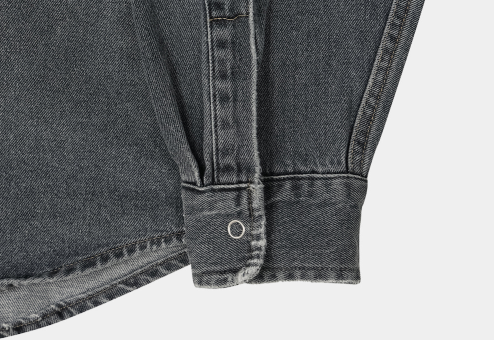 Meyer Western Washed Overfit Denim Shirt