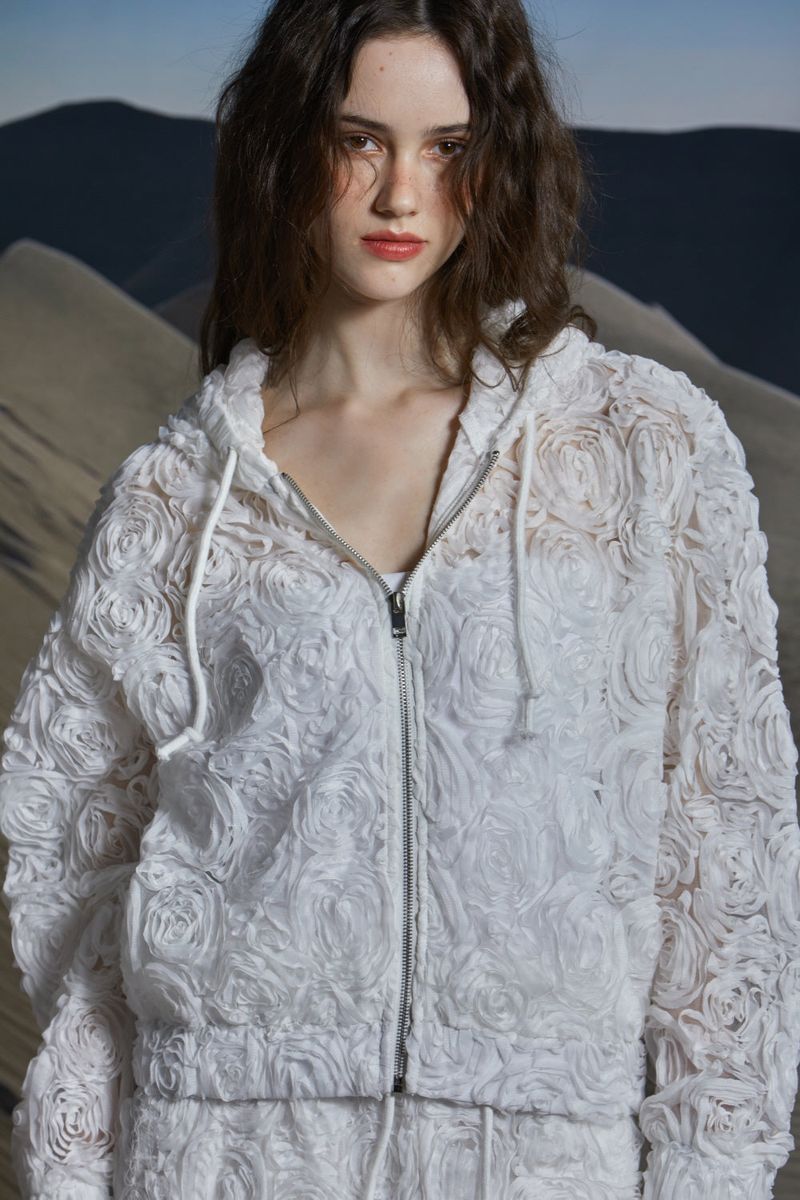 FLOWER HOOD JUMPER