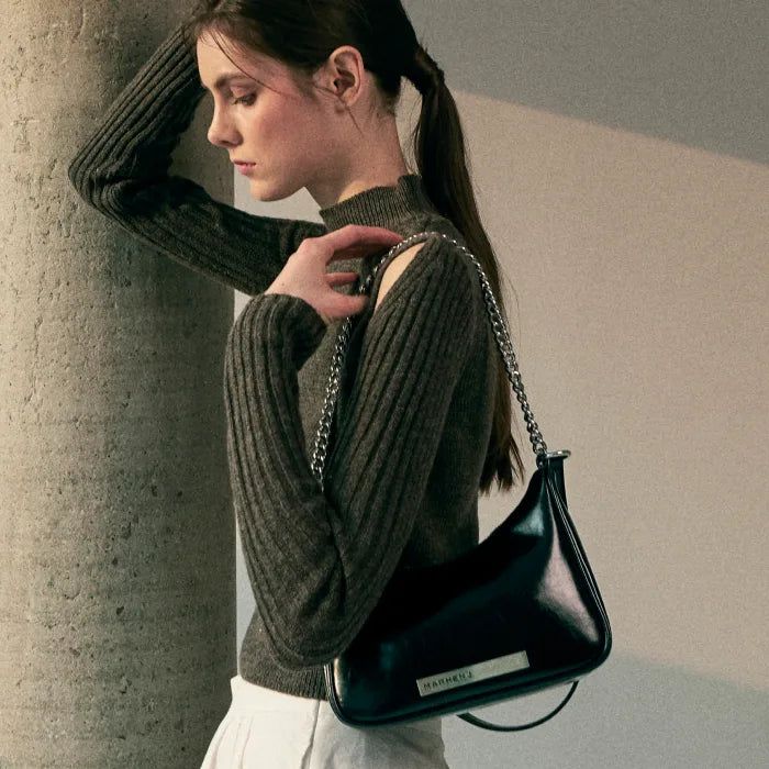 MARHEN.J （マルヘンジェイ）の「セージチェーンレザーショルダーバッグ（バッグ）」