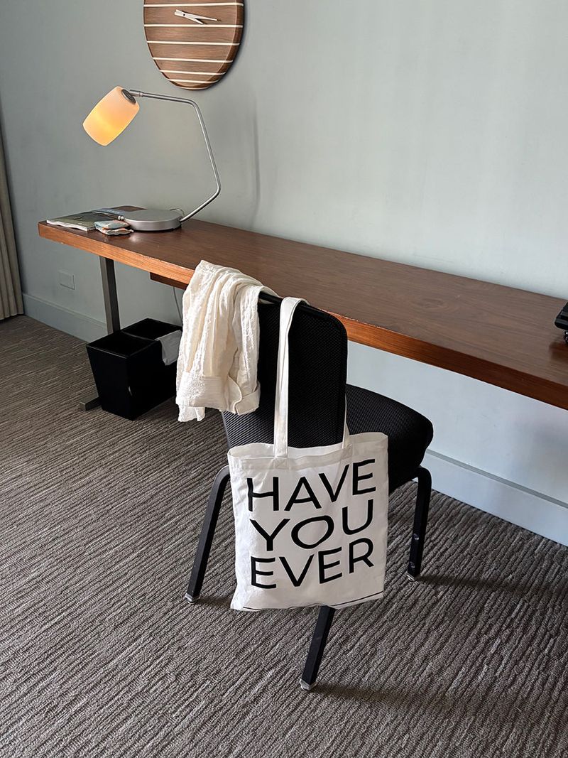 Lettering eco bag