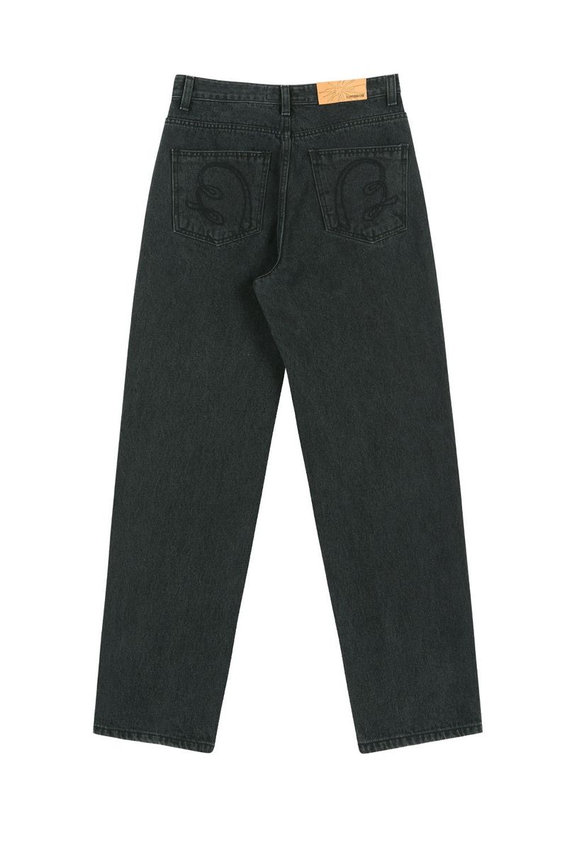 Essential Denim Pants (BLACK)