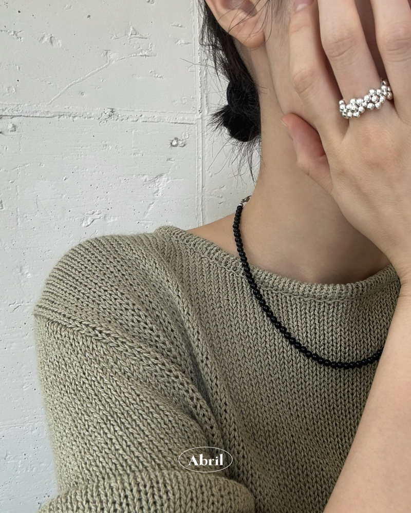 Black Onyx Necklace