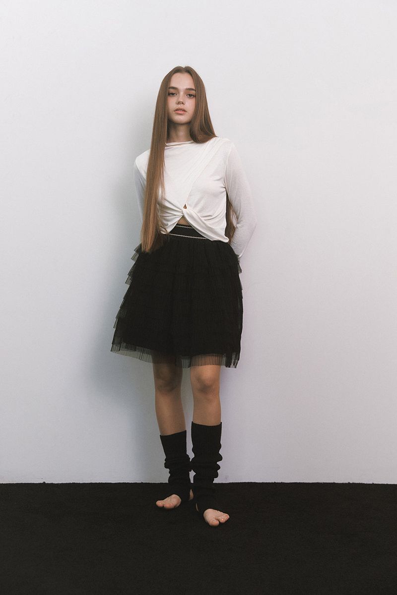[Limited] Sha Skirt Black