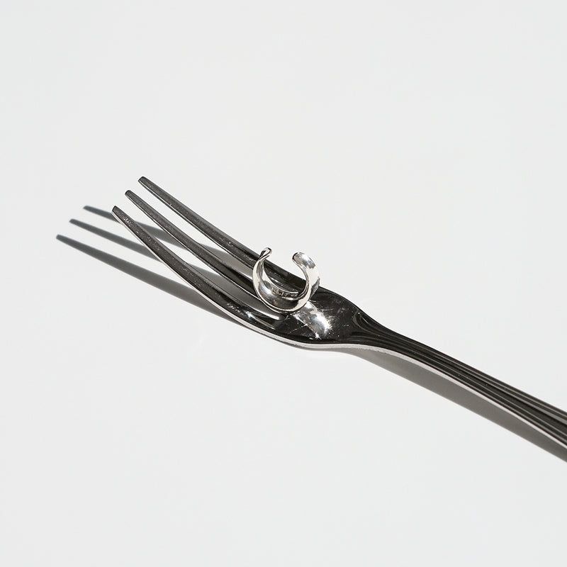 SAND DUNE EAR CUFF (SILVER)
