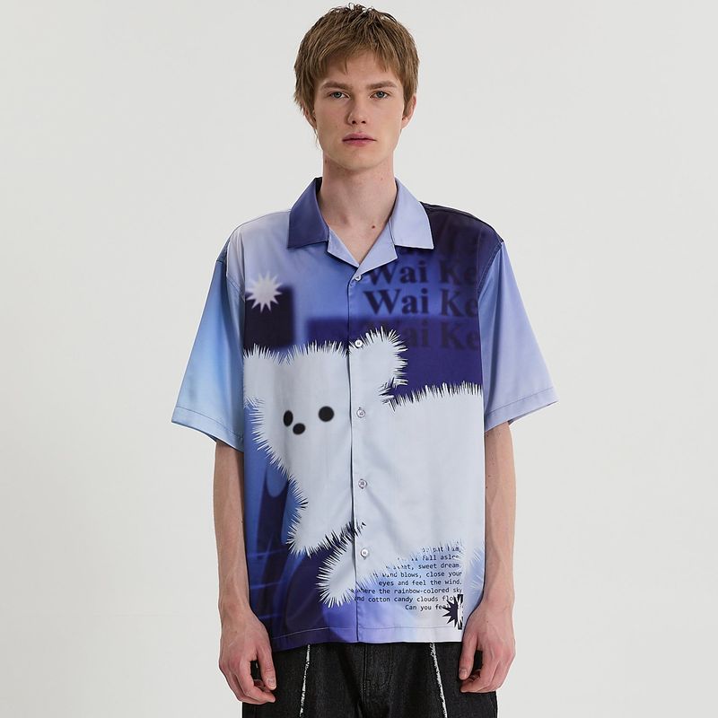 Gradation Maltese half sleeve shirt