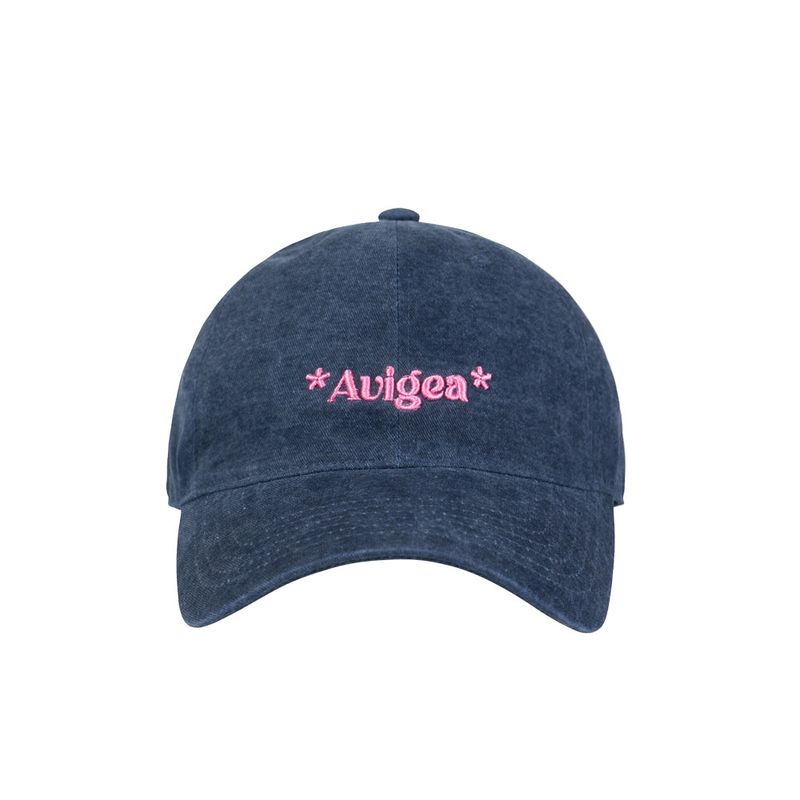 AVIGEA COTTON BALL CAP / NAVY