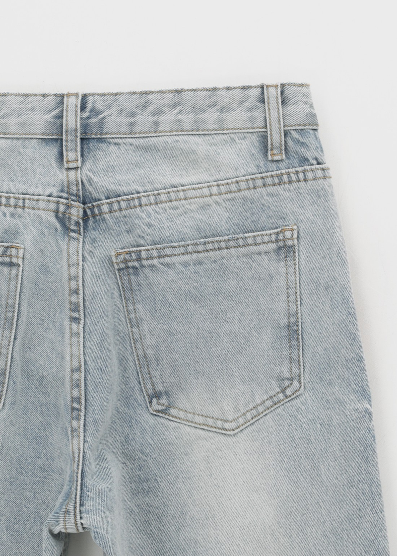 [MADE] Demure Mid-Rise Denim Pants