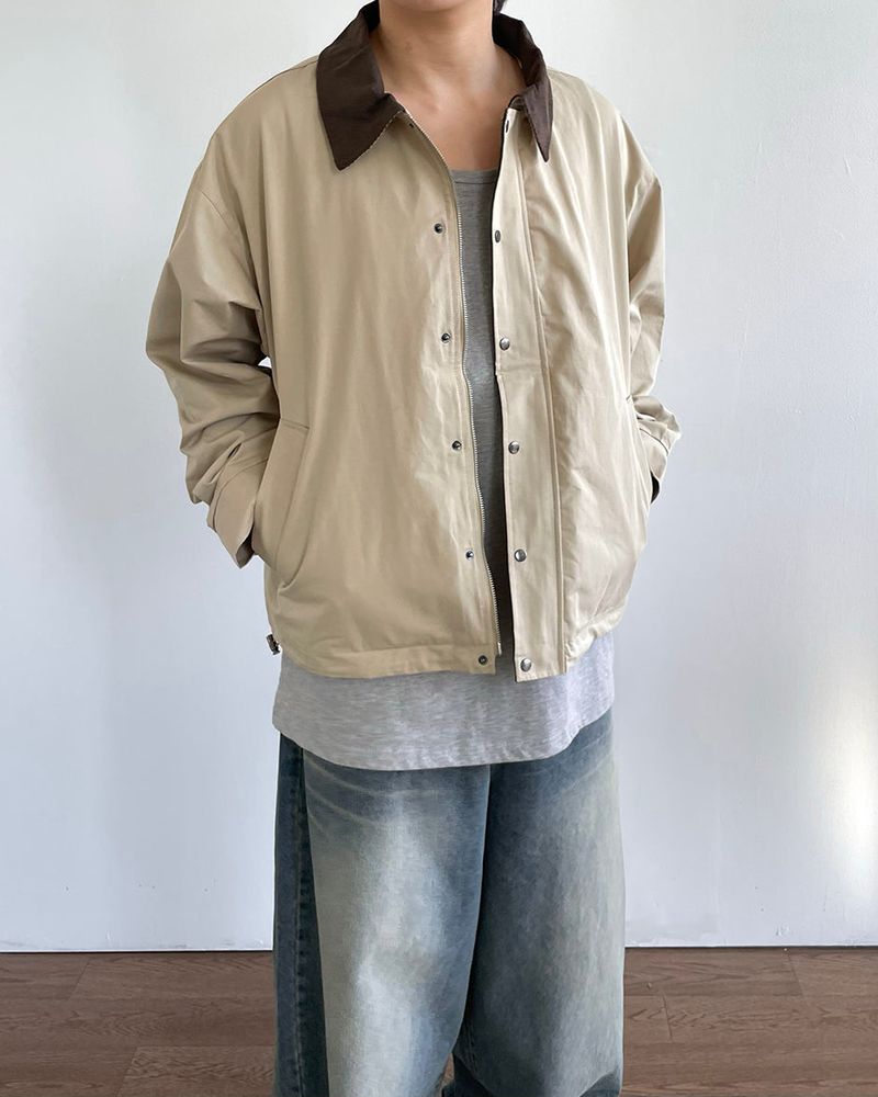 Rail Collar Work Jacket