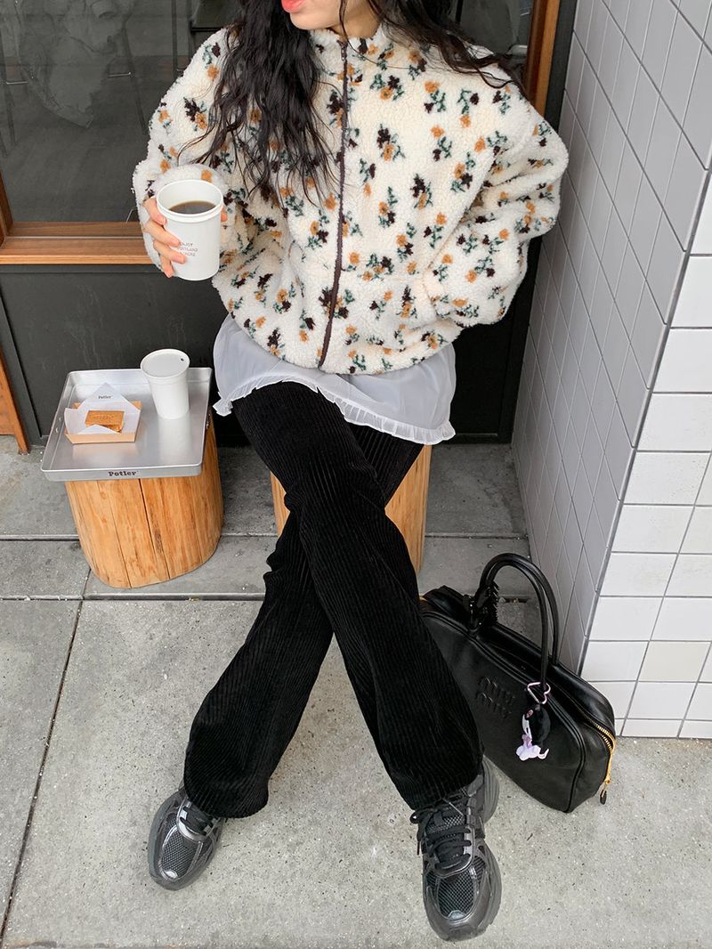 [MADE] Raf Corduroy Long Bootcut Pants