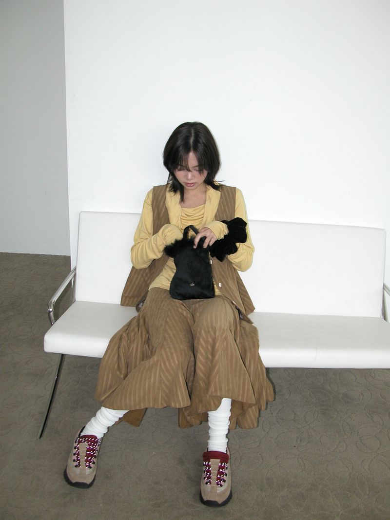 Veggie Turtleneck Hoodie, Yellow