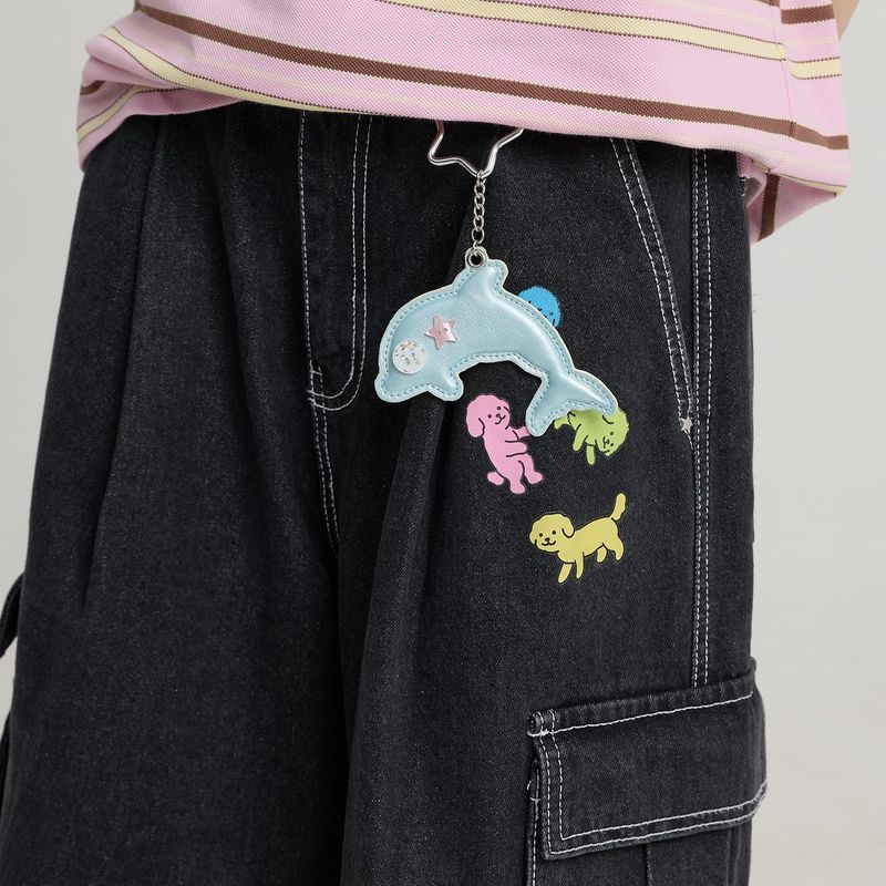 Dolphin Star Keyring