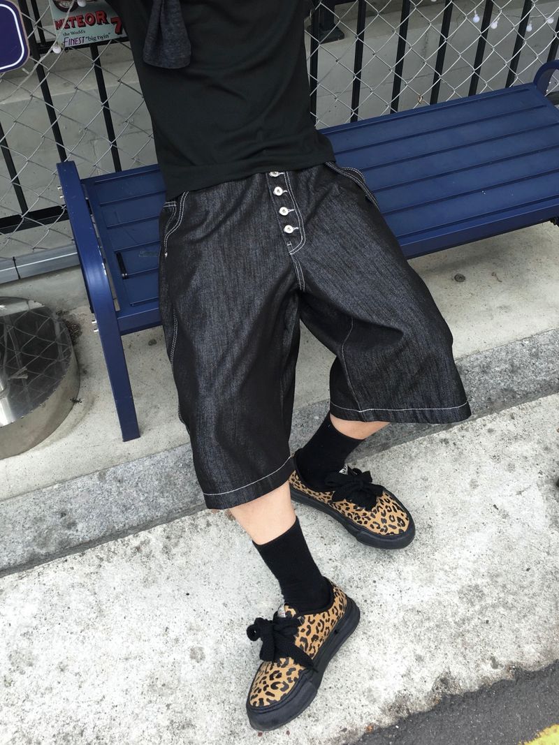 Jane Rop Non-Fade Bermuda Denim Pants 2C