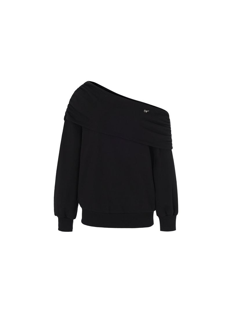 Drape symbol sweatshirts (Black)