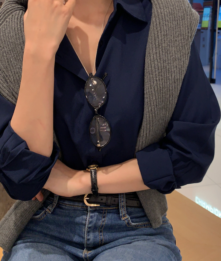 Teed Standard Shirt Blouse / 14 colors