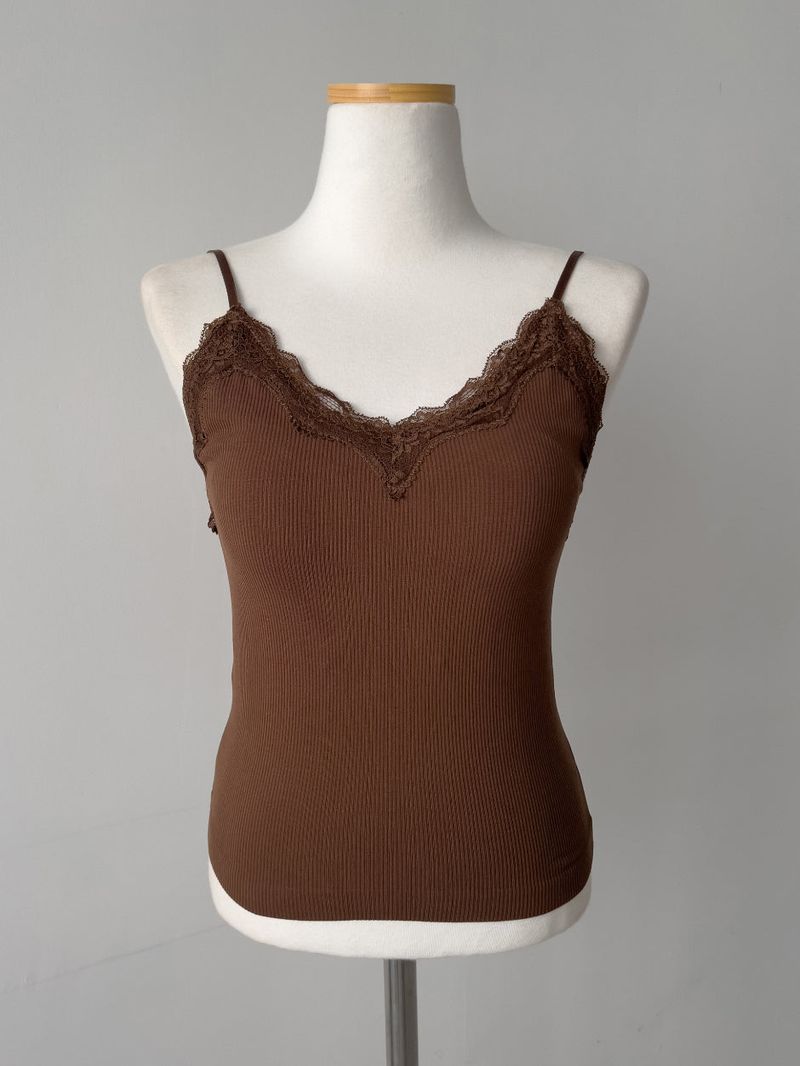 Lace Bra Top Sleeveless