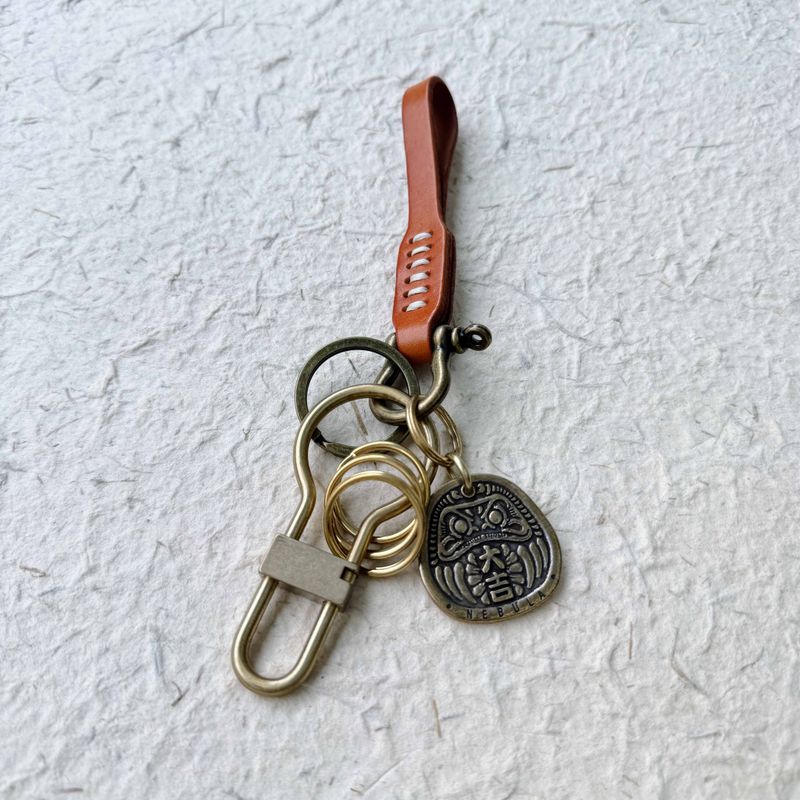 Daruma Relic Keychain