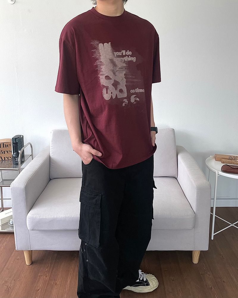 Shadow Printed T-shirt