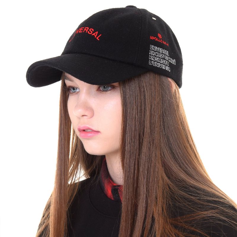 ユニバーサルウールキャップ[UNISEX] UNIVERSAL WOOL CAP (Black)