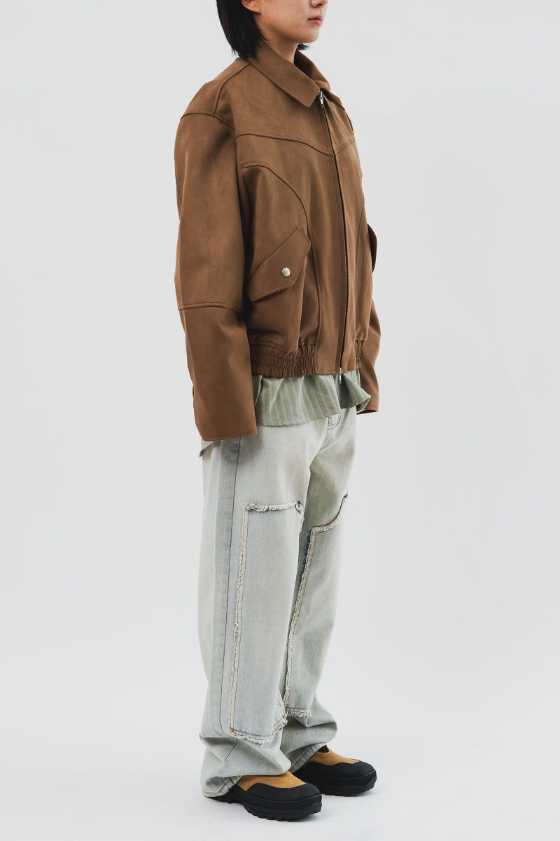 Shape Suede Jacket (4color)