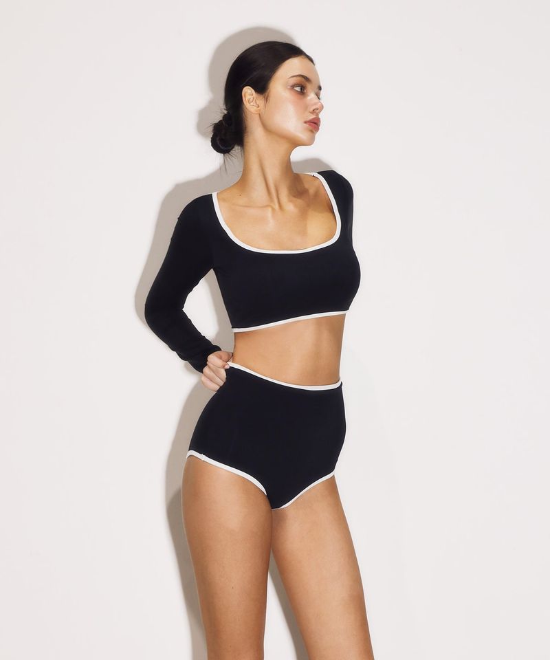 Line Classic Bikini Bra Top BK (Basic)