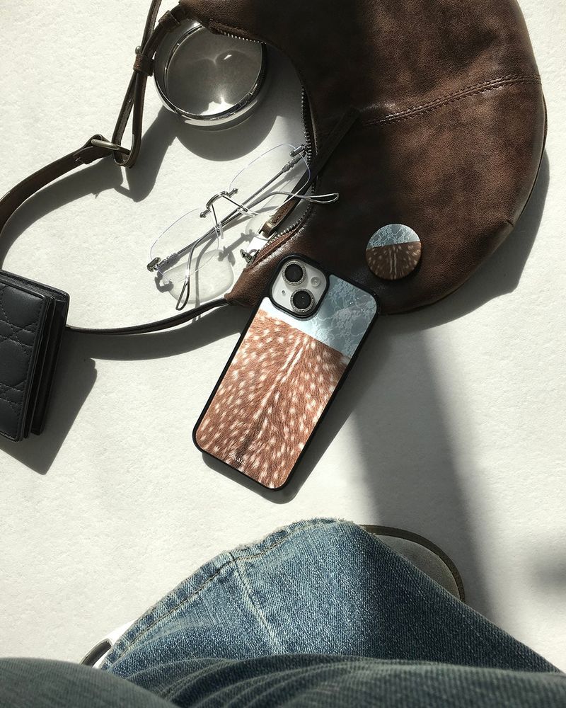[MADE] Wild Bambi  Lace phone case