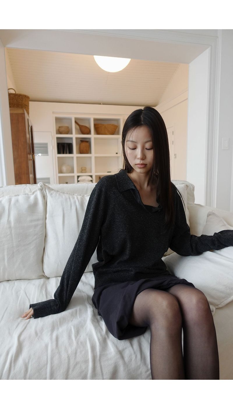 tidy collar knit (2C)