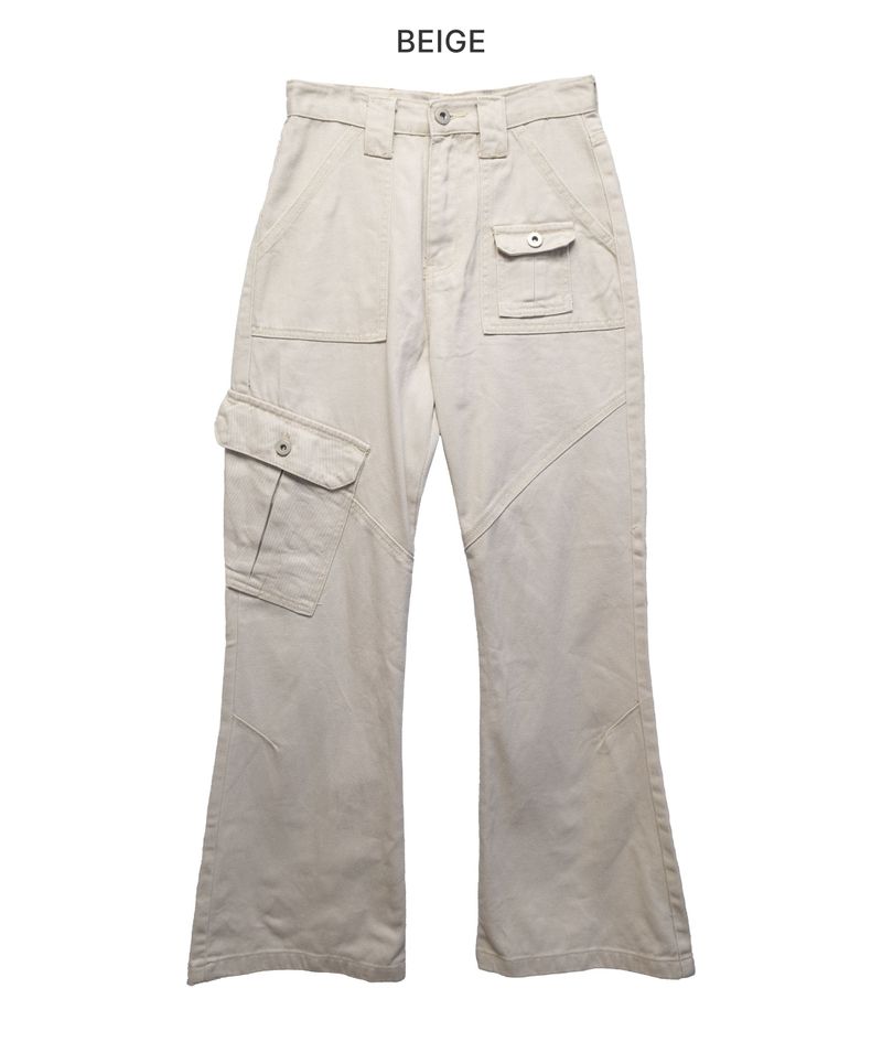 (Unisex) Onne Cargo Flare Work Pants