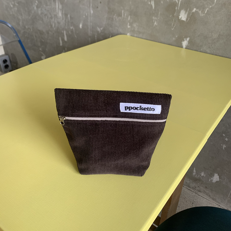 ppocketto basic pouch - brown