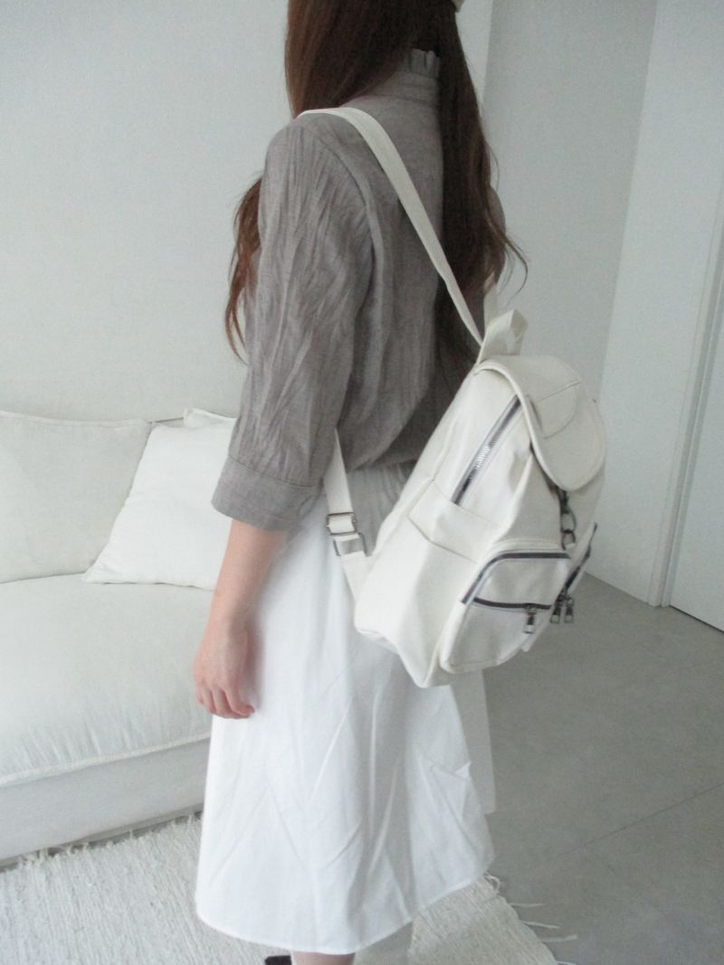 double pocket backpack