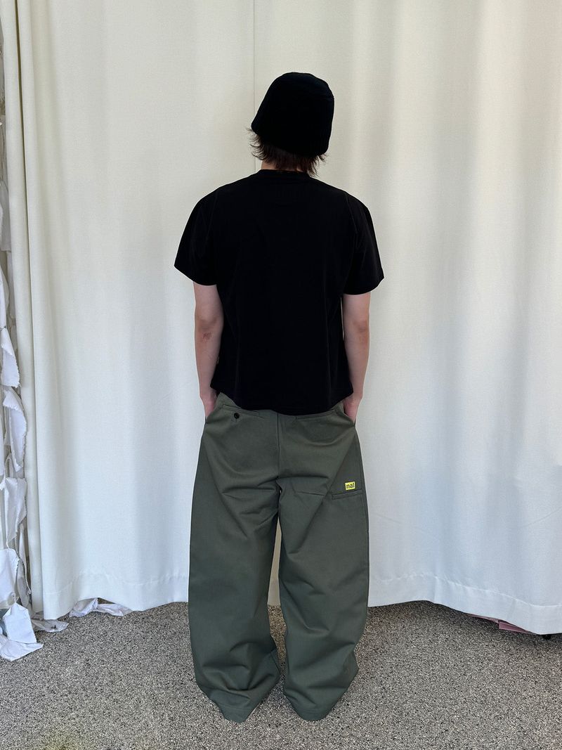 JOURNAL DOUBLE KNEE PANTS - OLIVE