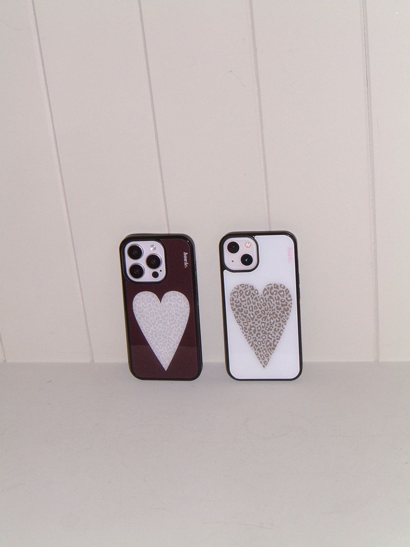 heart case(leopard ver.)