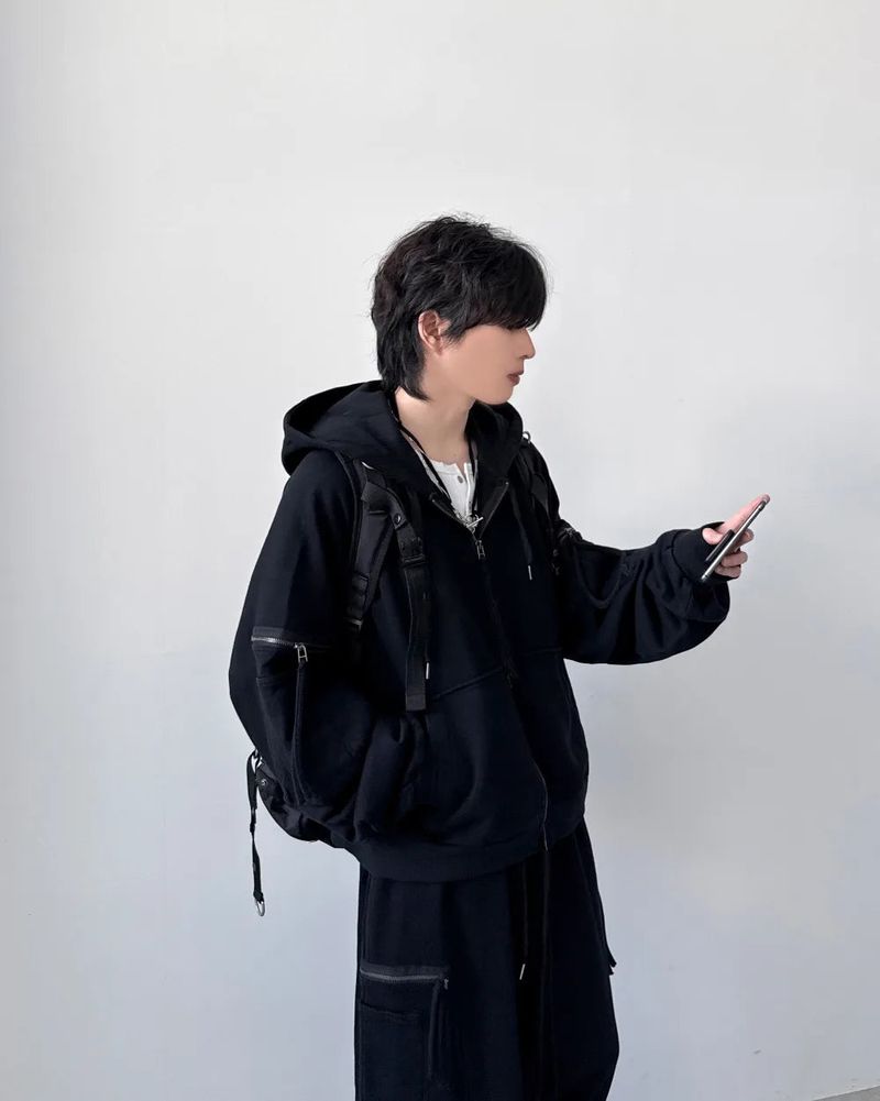 Lexia Crop Hood Zip-Up