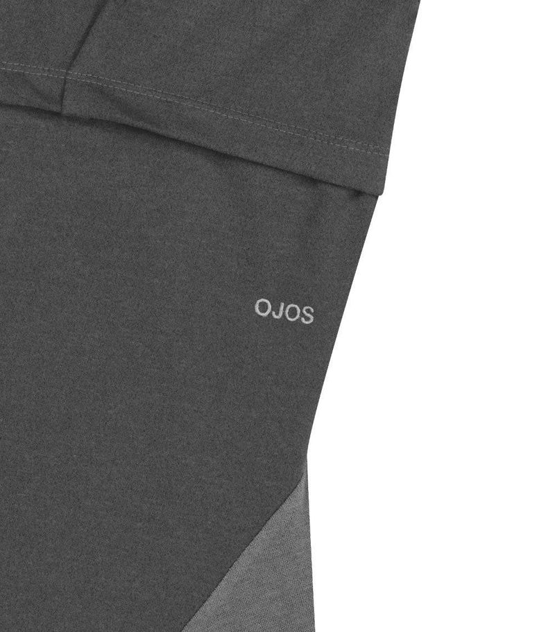 Halter Strap Long Sleeve / Grey