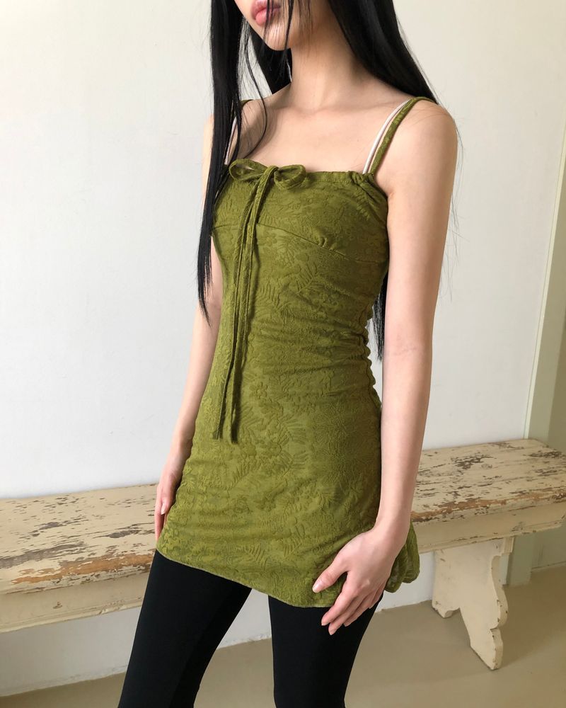 WONDER WONDER（ワンダーワンダー）の「Shuning Bustier Mini Dress（Dresses）」