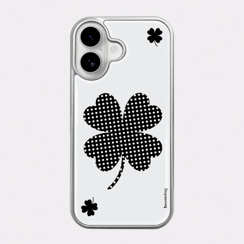 milky clover silver bumper case [2colors]