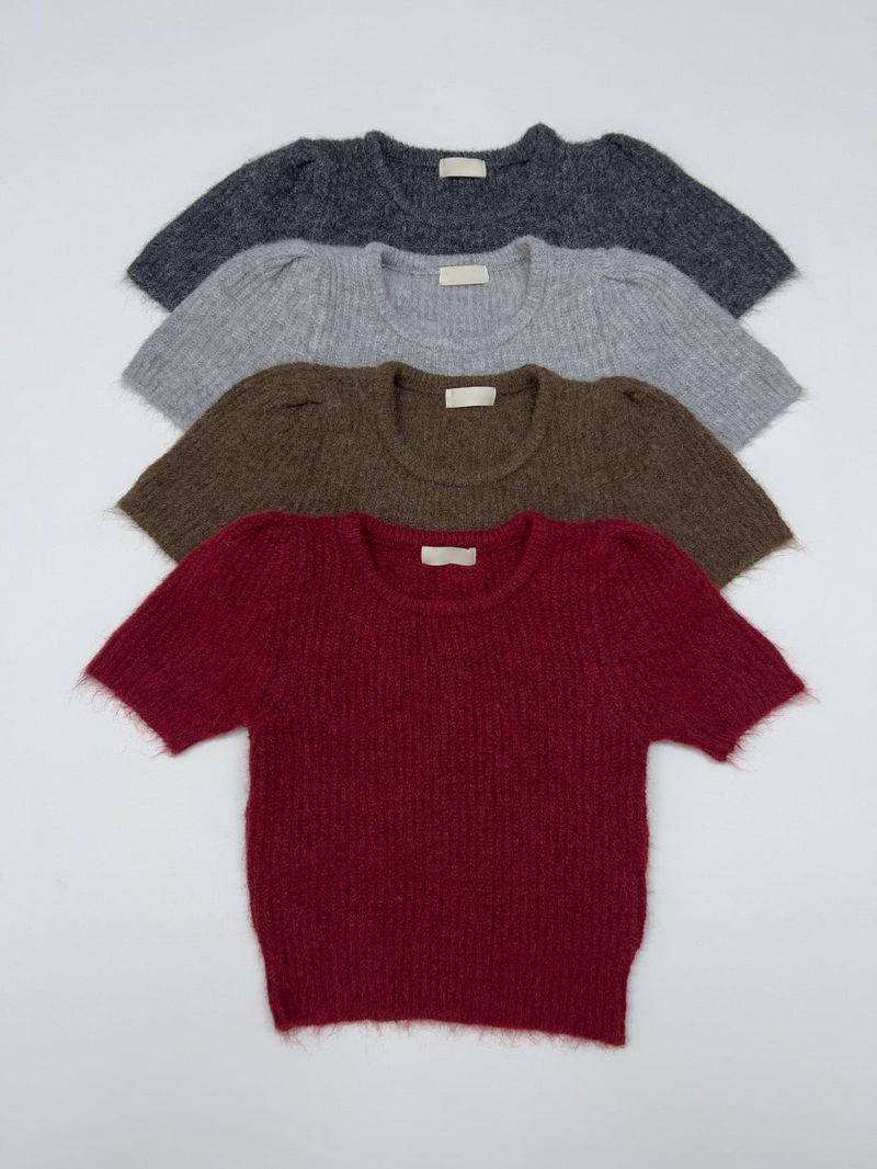 Puff Haji Short Sleeve Knit