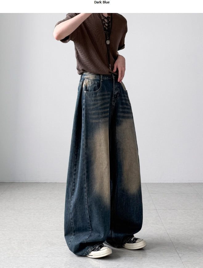 Bellingham Pintuck Wide Denim