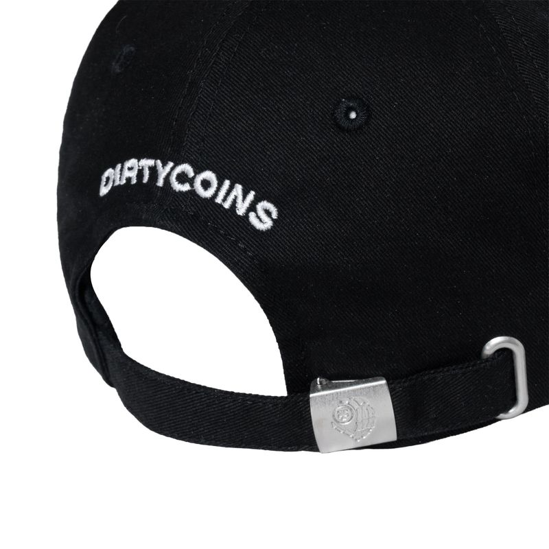 DC x The Rolling Stones Logo Wavy Embroidery Cap Black