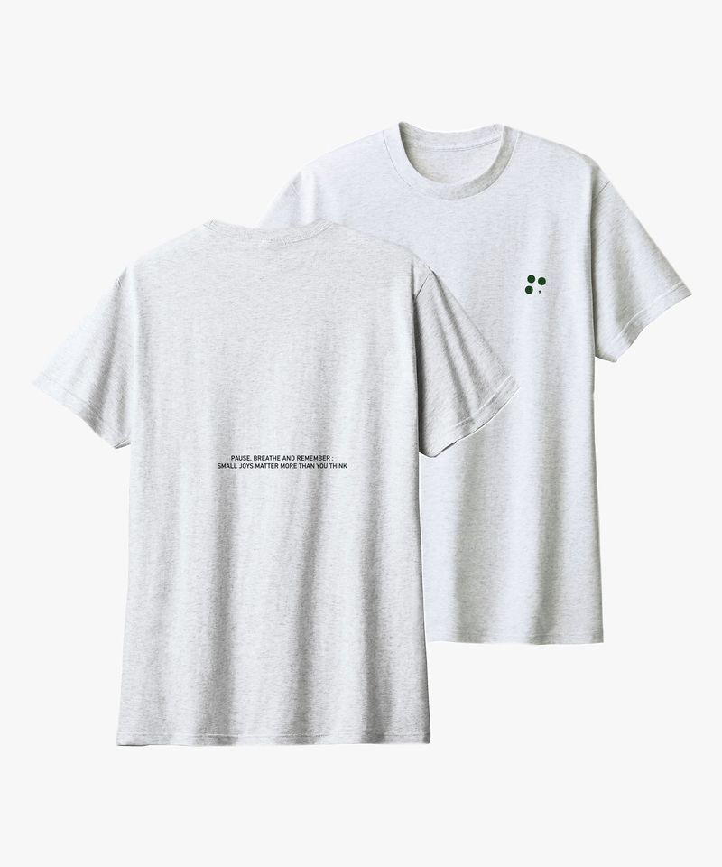 サークルトゥクローバー, ベーシックロゴ半袖Tシャツ_(アッシュグレー)