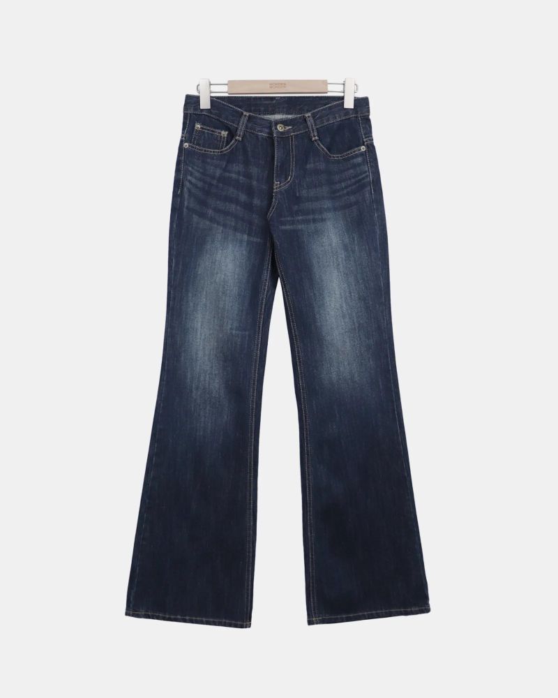 Muan Stud Bootcut Denim Pants