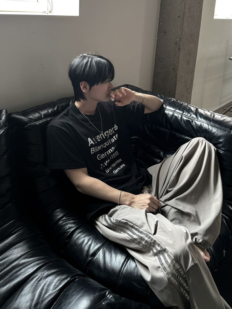 WHAT A LOOK(ワット ア ルック)の「ロダン クラック ルーズフィット ショートスリーブ Tシャツ(トップス)」