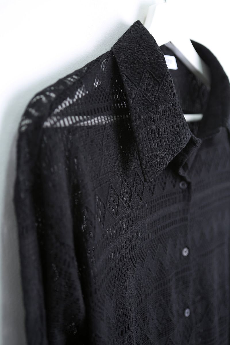 WOOLA CROCHER OVERFIT SHIRTS
