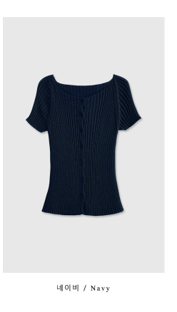 Loop Cooling Short Sleeve Knit Cardigan / 4 colors